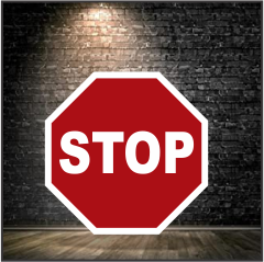 JUAL RAMBU WAJIB BERHENTI SEJENAK